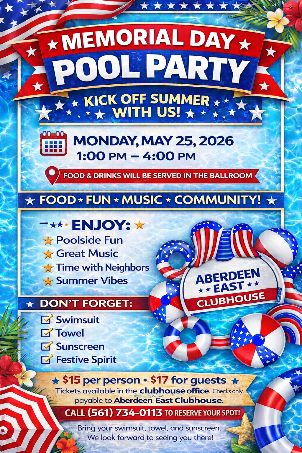 Memorial Day Flyer